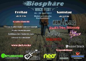 Biosphäre Rock Fest 2017 (Plakat)