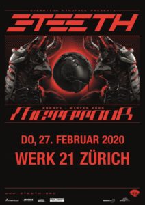 3teeth - Werk 21 Zürich 2020 (Plakat)