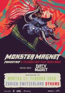 Monster Magnet - Dynamo Zürich 2020 (Plakat)