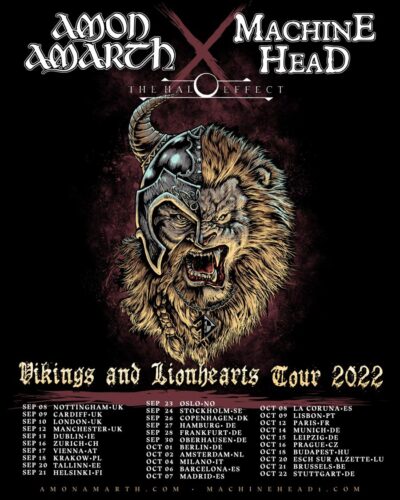 Amon Amarth - Machine Head - Hallenstadion 2022