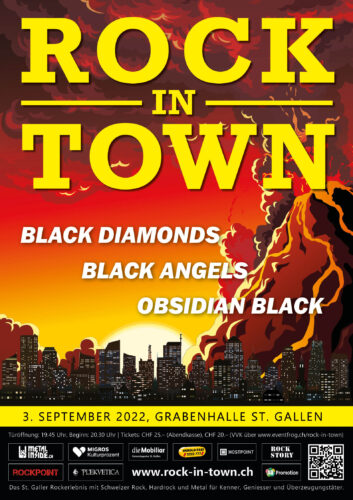 Rock in Town 2022 - St. Gallen (Plakat)