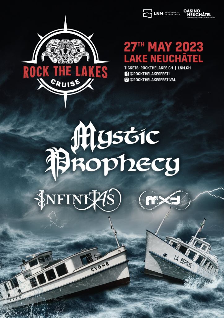 Rock The Lakes Cruise 2023 auf dem Metal WebFanzine der Schweiz ϟ