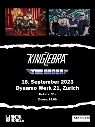 King Zebra - Dynamo Werk 21 Zürich 2023 - new