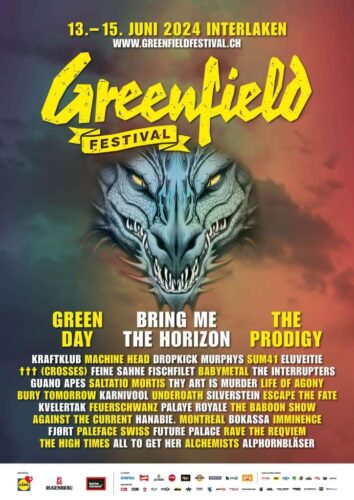 Greenfield Festival 2024 - Plakat offiziell 2