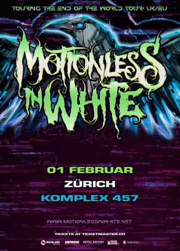 Motionless In White - Komplex 457 Zürich 2025