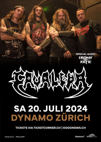 Cavalera - Dynamo Zürich 2024 (Flyer)