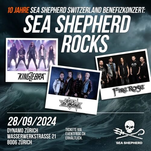 Sea Shepherd Benefizkonzert - Dynamo Zürich 2024