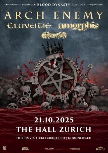 Arch Enemy, Eluveitie, Amorphis, Gatecreeper - The Hall Zürich 2025