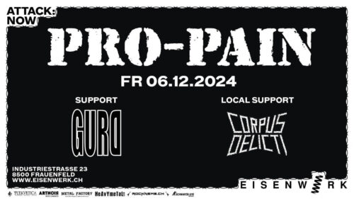 Pro-Pain - Eisenwerk Frauenfeld 2024