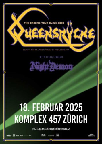 Queensryche - Komplex 457 Zürich 2025