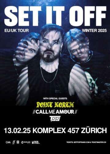 Set It Off, Point North, TSS, Call Me Amour - Komplex 457 Zürich 2025