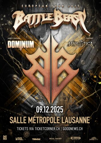 Battle Beast, Dominum, Majestica - Salle Métropole Lausanne 2025