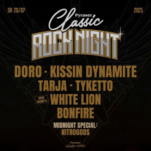 Pyraser Classic Rock Night 2025 (Flyer)