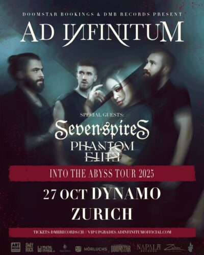 Ad Infinitum, Seven Spires, Phantom Elite - Dynamo Zürich 2025